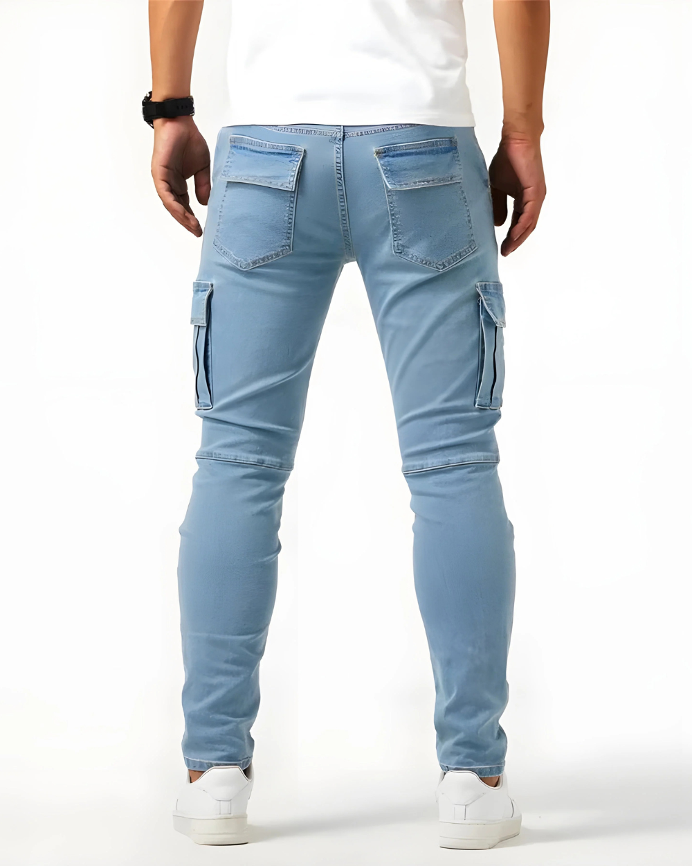 Le Pantalon Cargo Marino – Confort Extensible