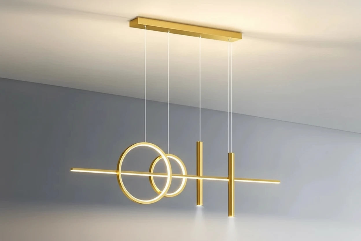 Suspension DEL au design nordique moderne et minimaliste