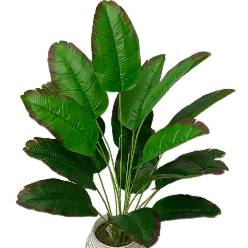 Large Banana Leaf Artificial Branches and Leaves Are Used for Home Office Green Plants Wedding Photography Ornaments Decoration