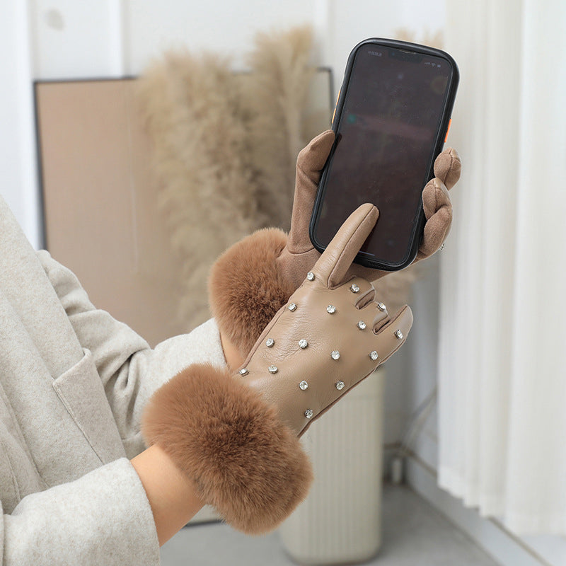 Gants Chauds En Peluche