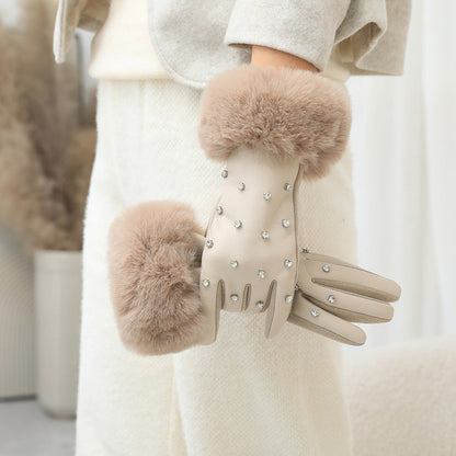 Gants Chauds En Peluche