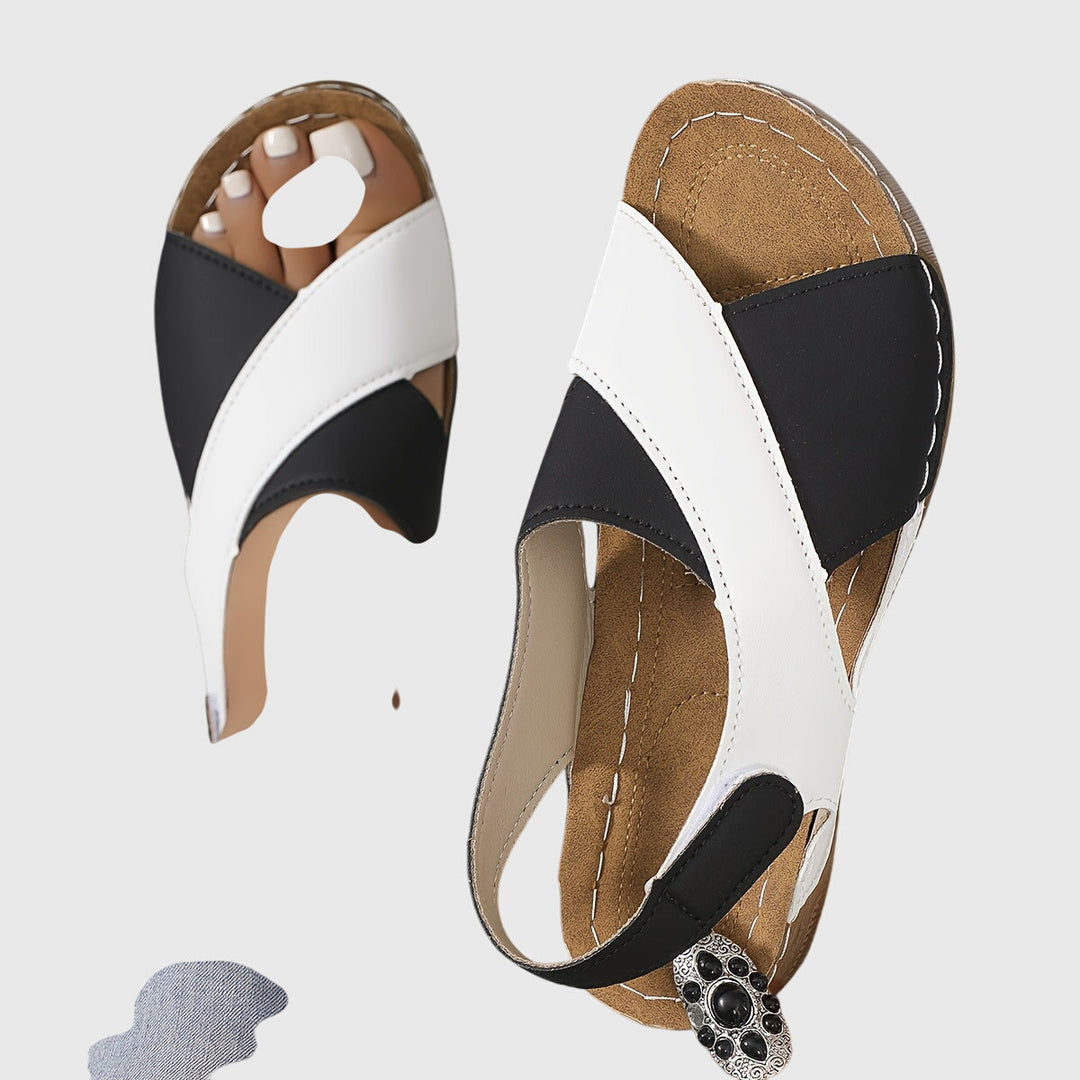 Ainsley™ | Sandales Orthopédiques Confortables
