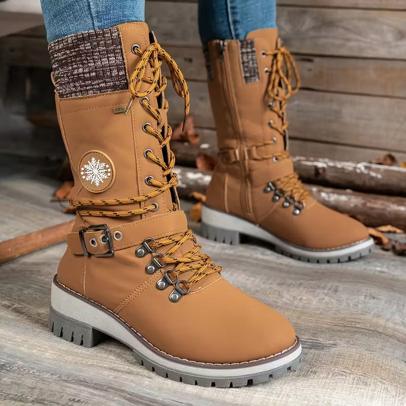 FrostLuxe™ | Bottes d'Hiver Étanches avec Confort Orthopédique