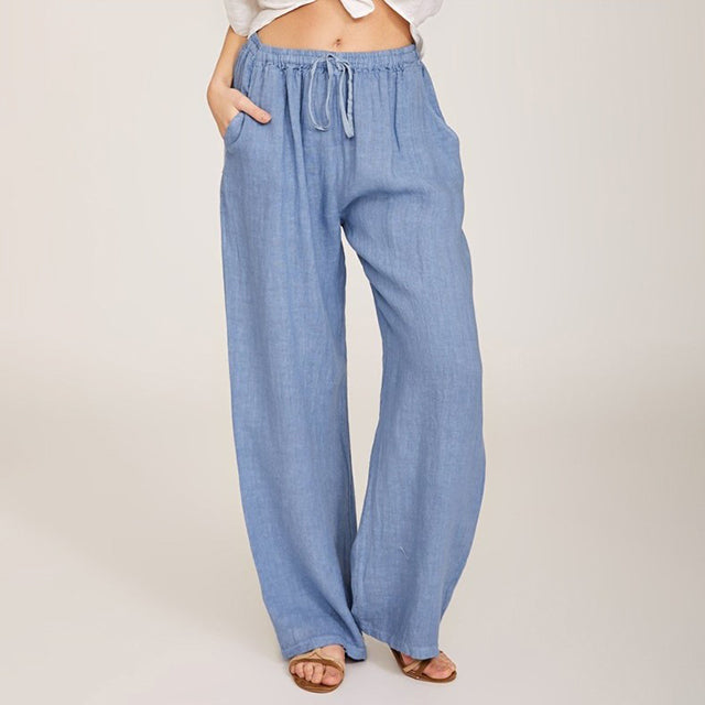 Enara - Pantalons à Cordon Confortables