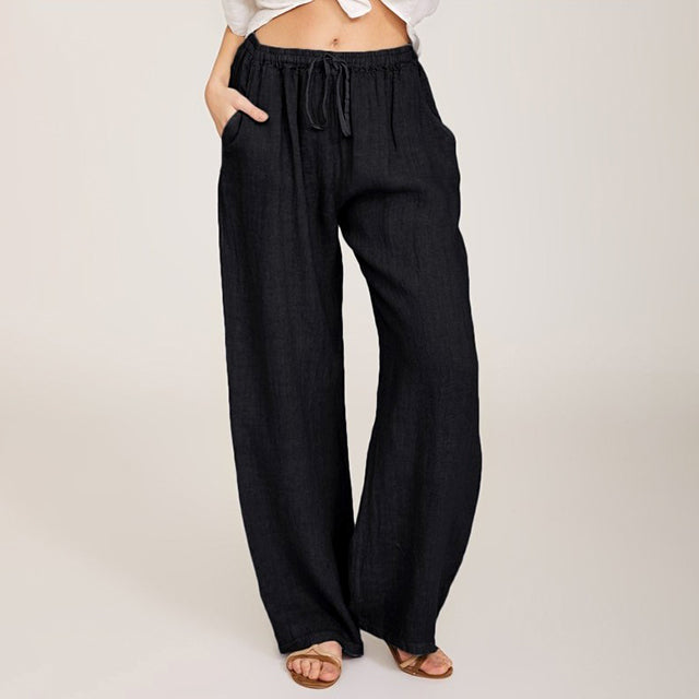 Enara - Pantalons à Cordon Confortables