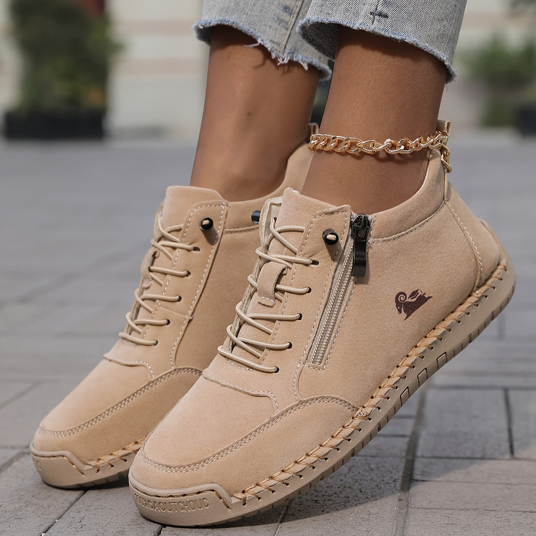 Louisa | Baskets orthopédiques confortables + Fermeture éclair