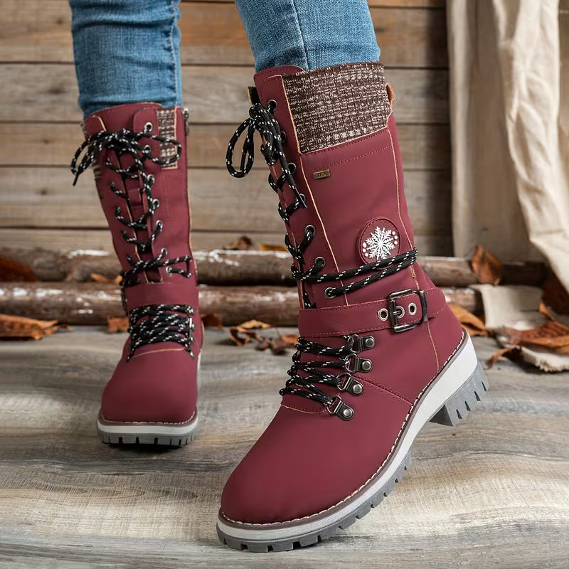 FrostLuxe™ | Bottes d'Hiver Étanches avec Confort Orthopédique