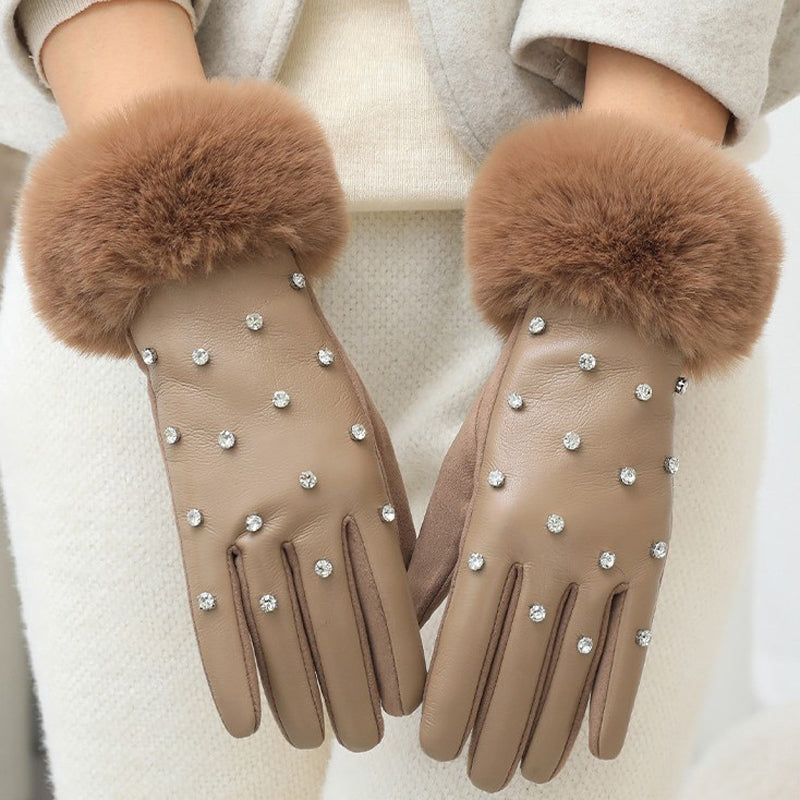 Gants Chauds En Peluche