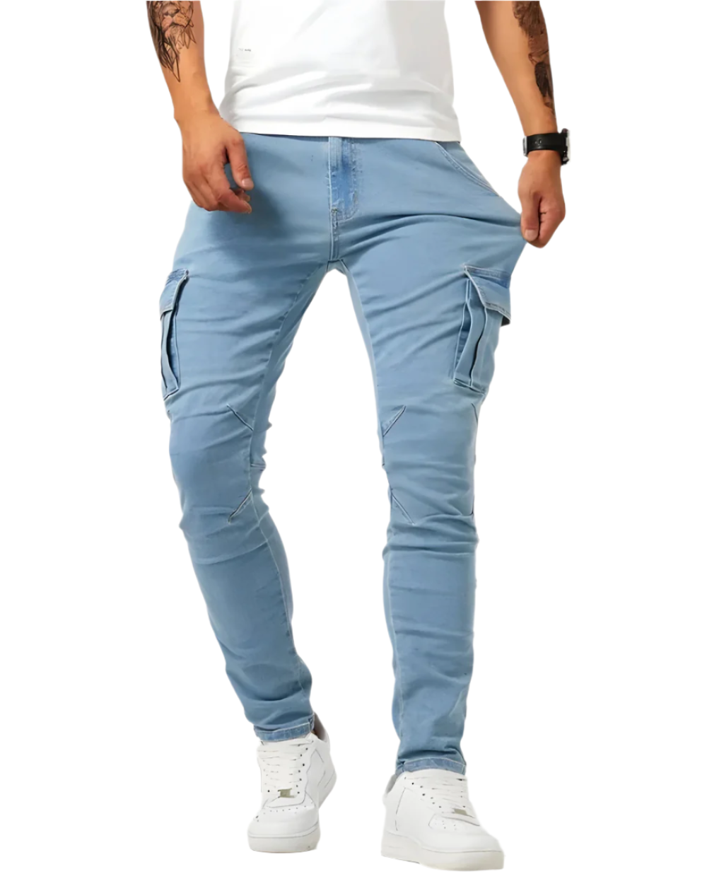 Le Pantalon Cargo Marino – Confort Extensible