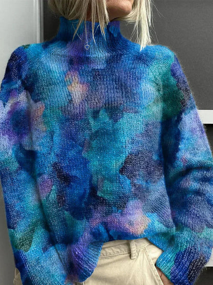 Apolline™ | Pull Brodé Jardin Sauvage