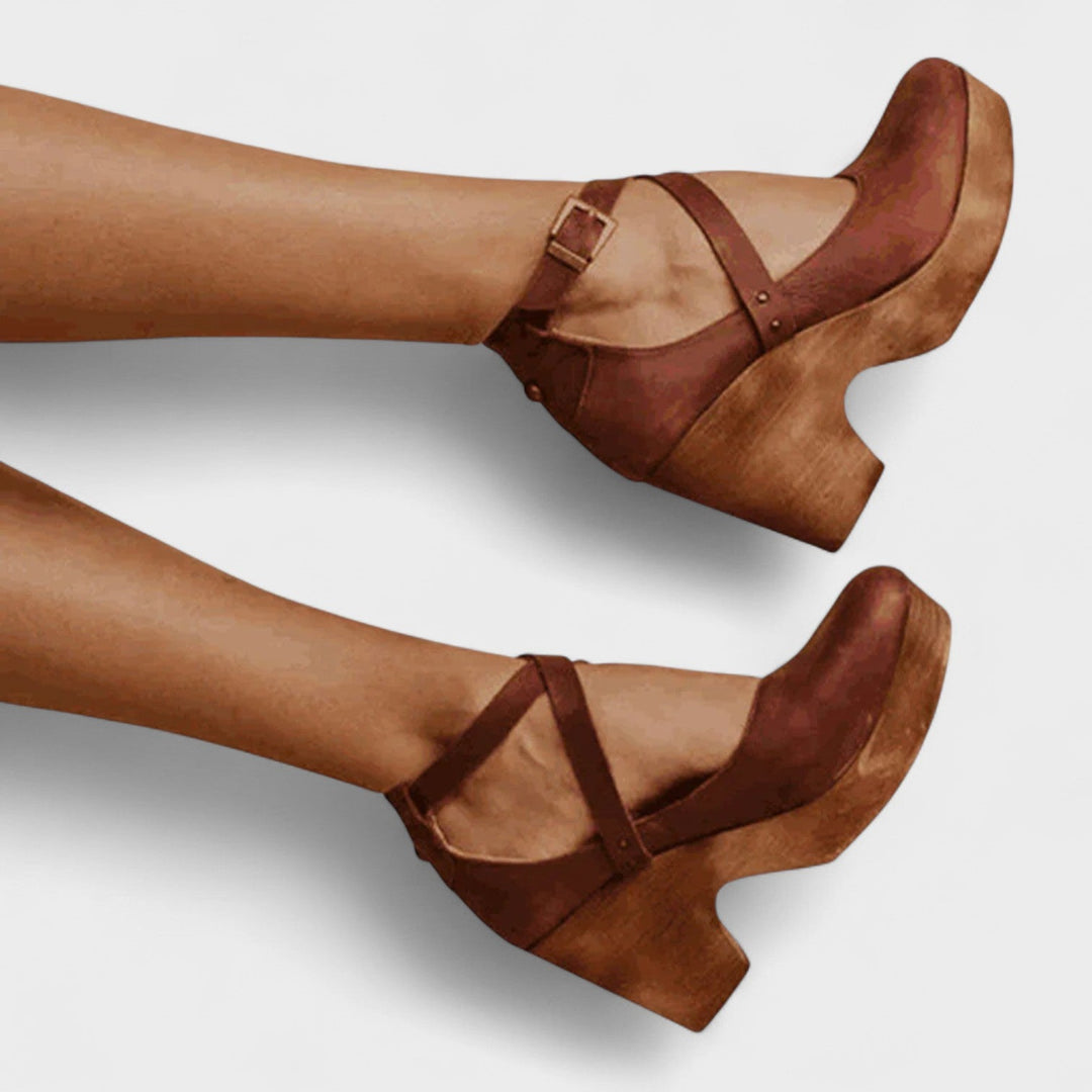 ELARU™ – Sandales compensées élégantes et confortables