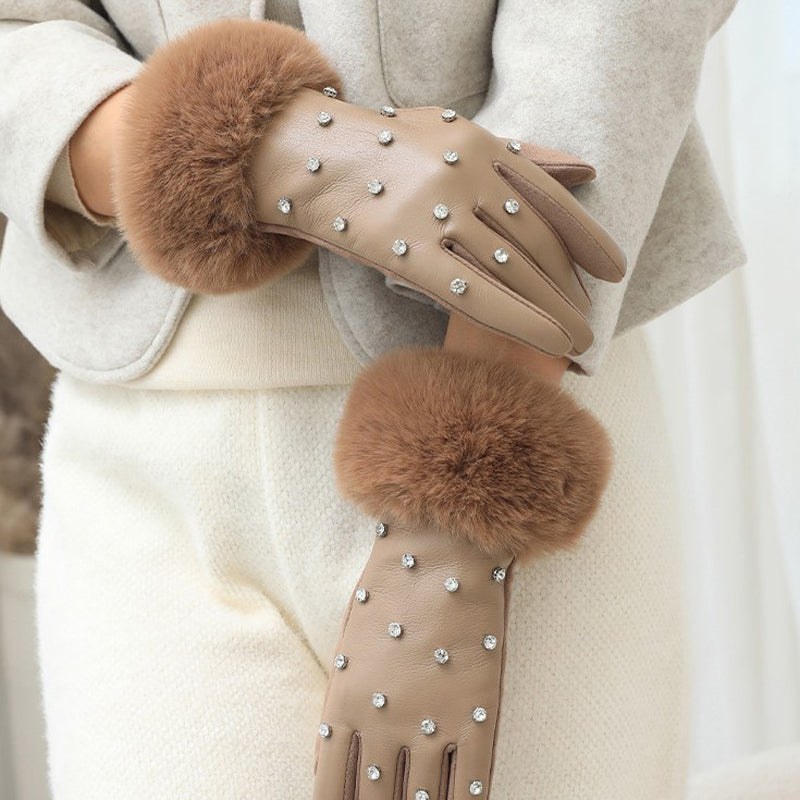 Gants Chauds En Peluche