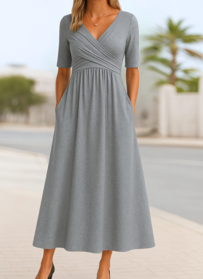 Robe Ana Crossover Élégance