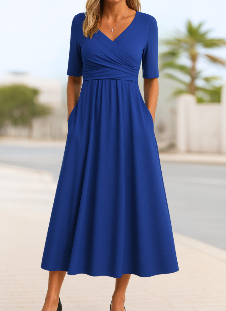 Robe Ana Crossover Élégance