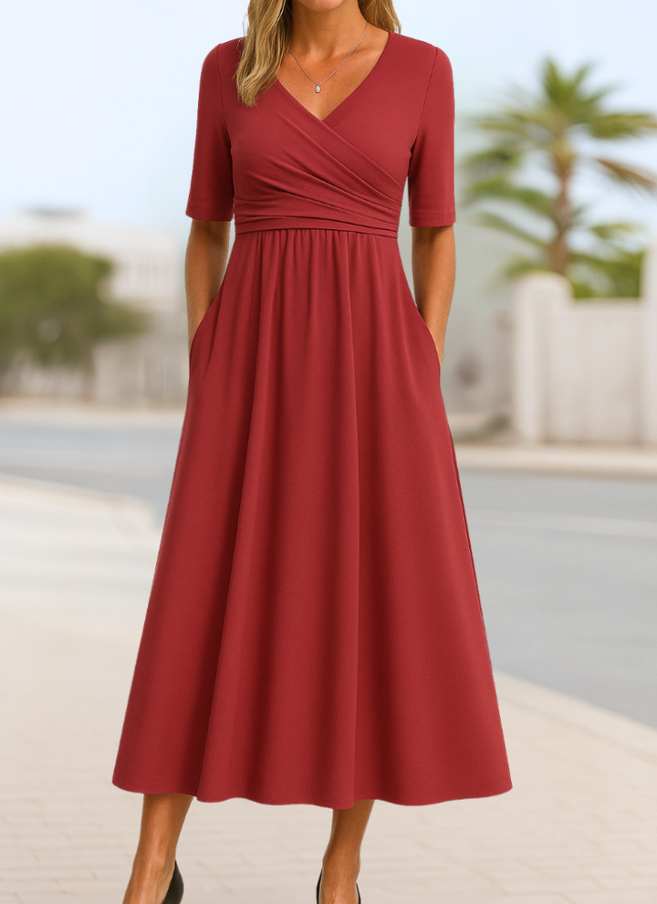 Robe Ana Crossover Élégance