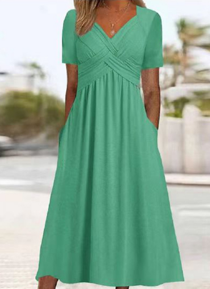Robe Ana Crossover Élégance