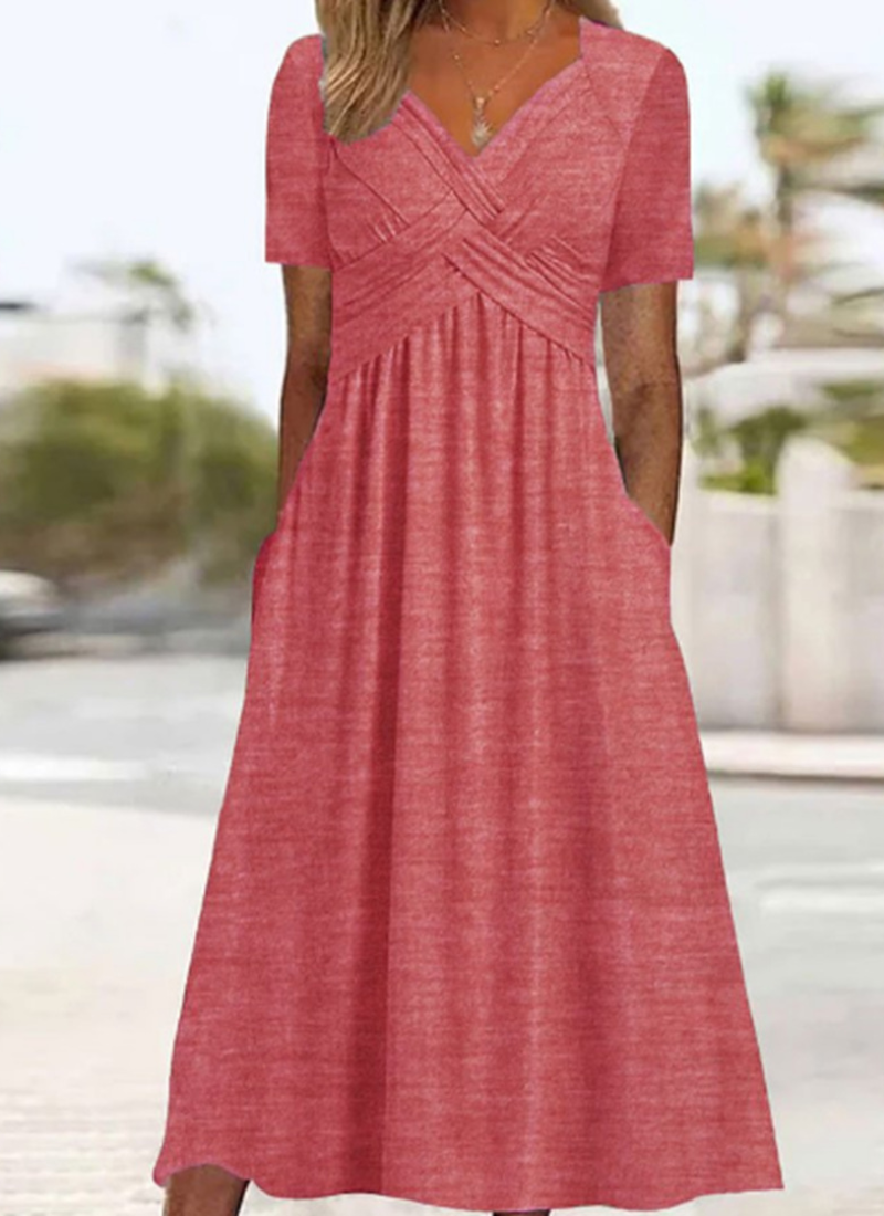 Robe Ana Crossover Élégance