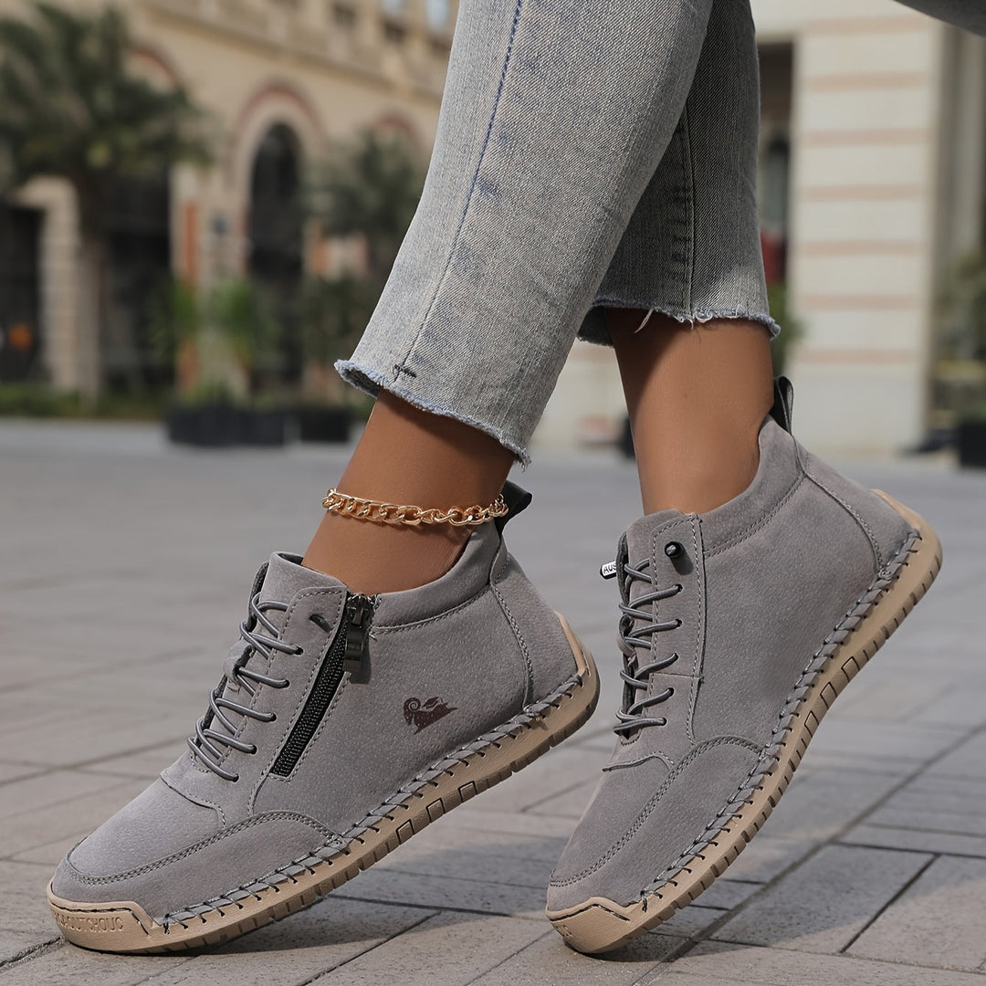 Louisa | Baskets orthopédiques confortables + Fermeture éclair