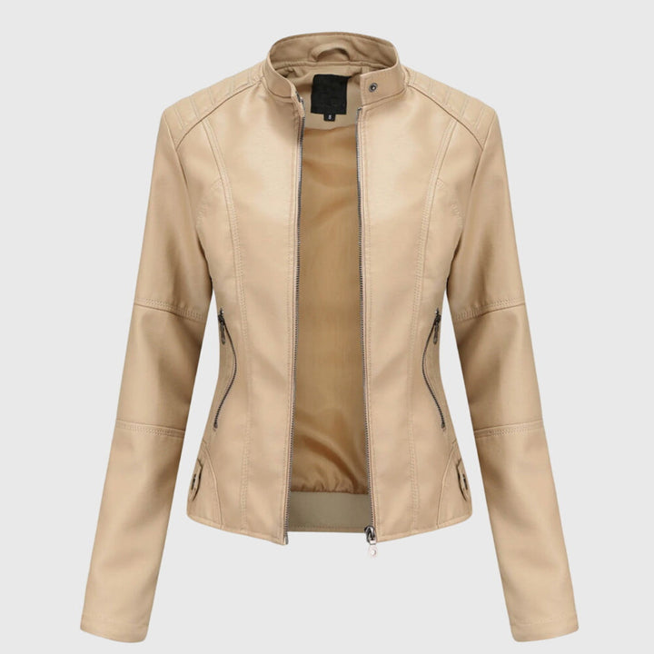 Giorgina™ - Élégante Veste en Cuir pour Femmes