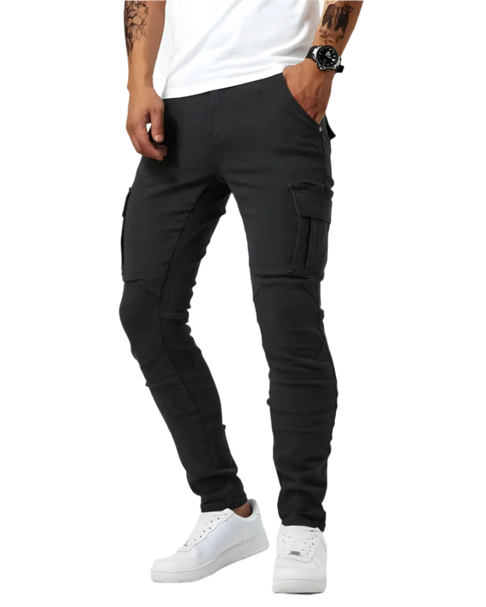 Le Pantalon Cargo Marino – Confort Extensible