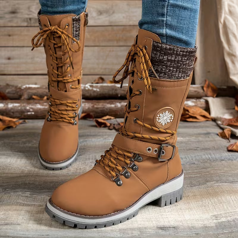 FrostLuxe™ | Bottes d'Hiver Étanches avec Confort Orthopédique
