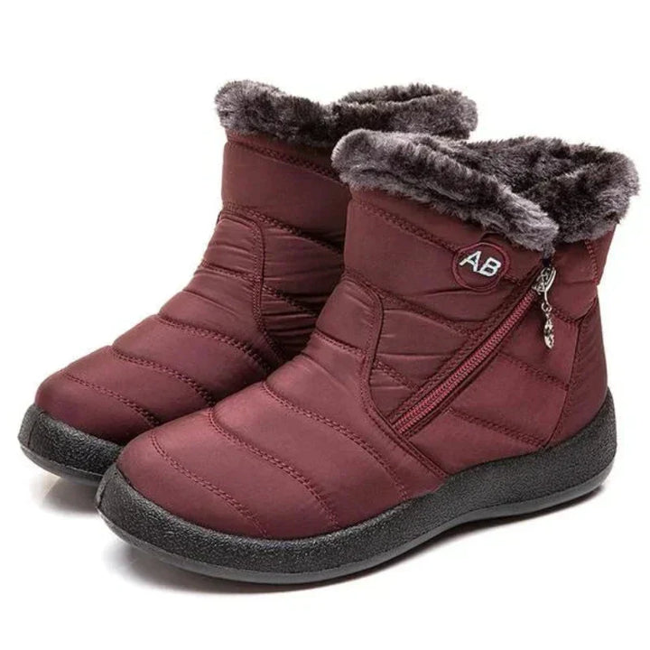 Bottes hautes, doublées et imperméables pour l'hiver