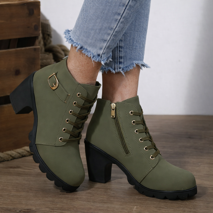Harper™ | Bottes à talon bloc élégantes