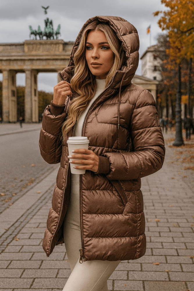 Veste Longue Matelassée Lina — Élégance Chic et Chaleur Légère