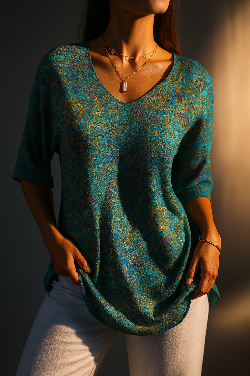 Pull en tricot rétro décontracté pour femmess