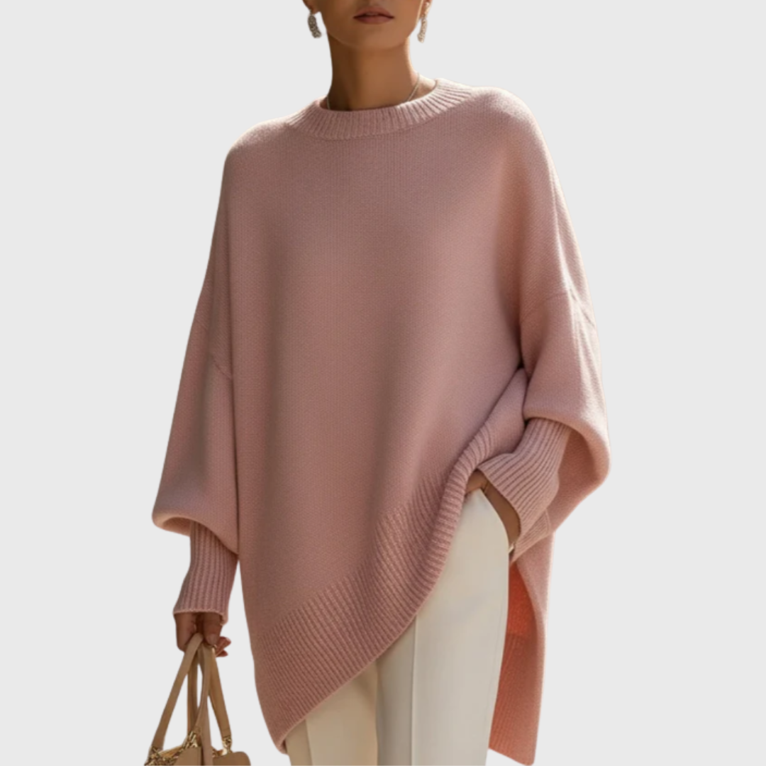 Livia I Oversized Poncho Sweater