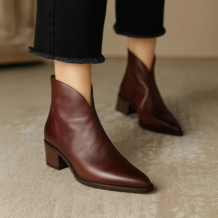 Viela® - Bottines Orthopédiques en Cuir | Édition Premium