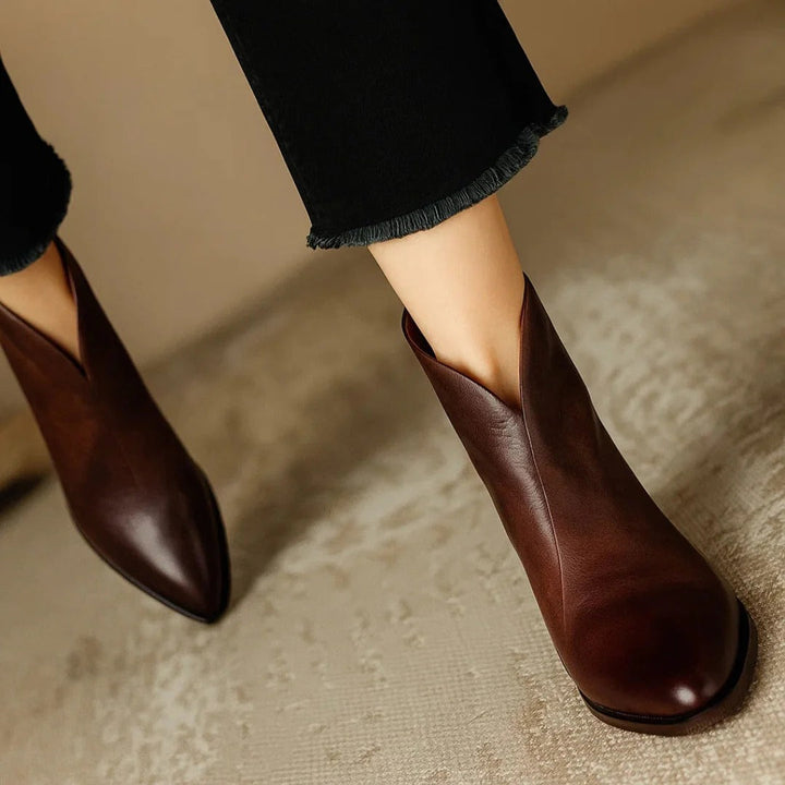 Viela® - Bottines Orthopédiques en Cuir | Édition Premium