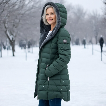 OLIVIA™ | Manteau d’Hiver Matelassé