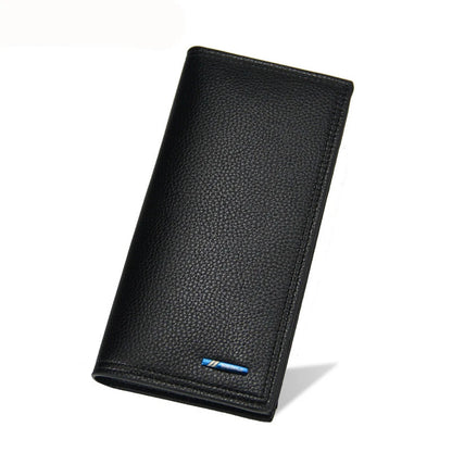 New Men's Wallet Long Fashion Men's Magnetic Buckle Plus Envelope Large-capacity Multi-card Pocket Wallet Multi-card Wallet