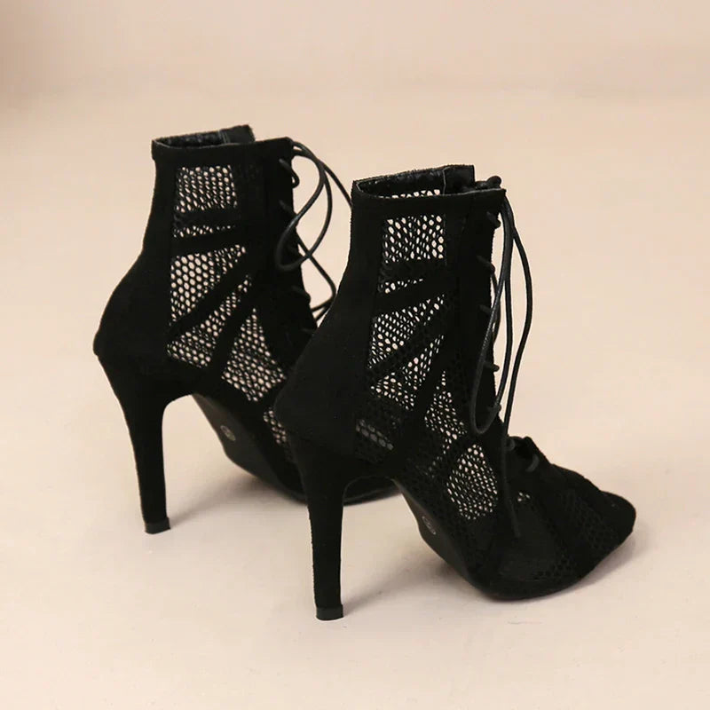 GAYLE™ – Élégantes Talons Hauts en Maille