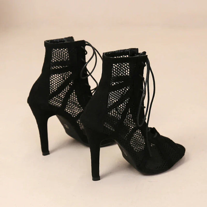 GAYLE™ – Élégantes Talons Hauts en Maille