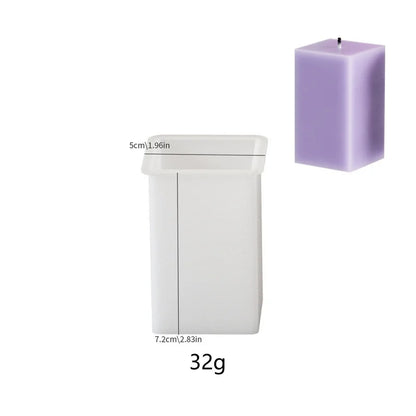 3D Geometric Silicone Candle Mold Texture Cylindrical Soap Mold DIY Nordic Style Aromatherapy Candle Mold Home Decoration