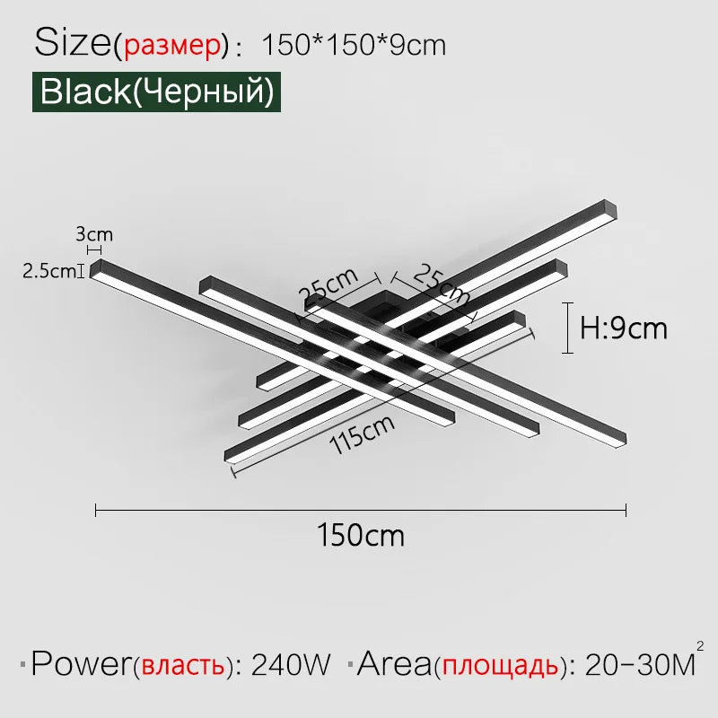 Ceiling light simple modern bedroom  atmosphere duplex villa hall Nordic lamps minimalist living room lamp room ceiling lights