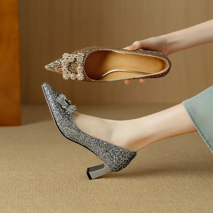 Glittering Gloria Pumps