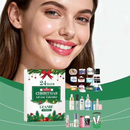 Kerst Beauty Advents Kalender Huidverzorging Set 24 Dagen Luxe Make-up Present Verrassingen Voor Vakantie Verjaardagscadeau