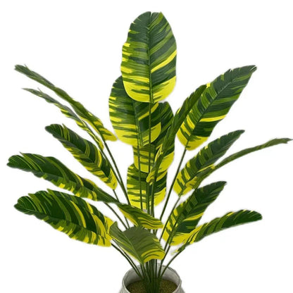 Large Banana Leaf Artificial Branches and Leaves Are Used for Home Office Green Plants Wedding Photography Ornaments Decoration