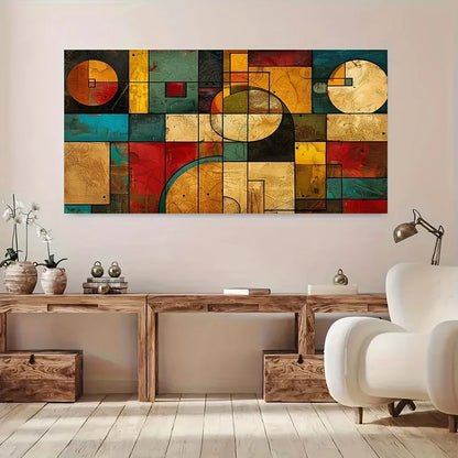 A modern abstract canvas art print, art decoration style ink wall hung poster, suitable for decoration in living rooms, bedrooms