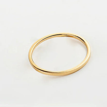 Celeste Glow – Bague statement ajustable en or