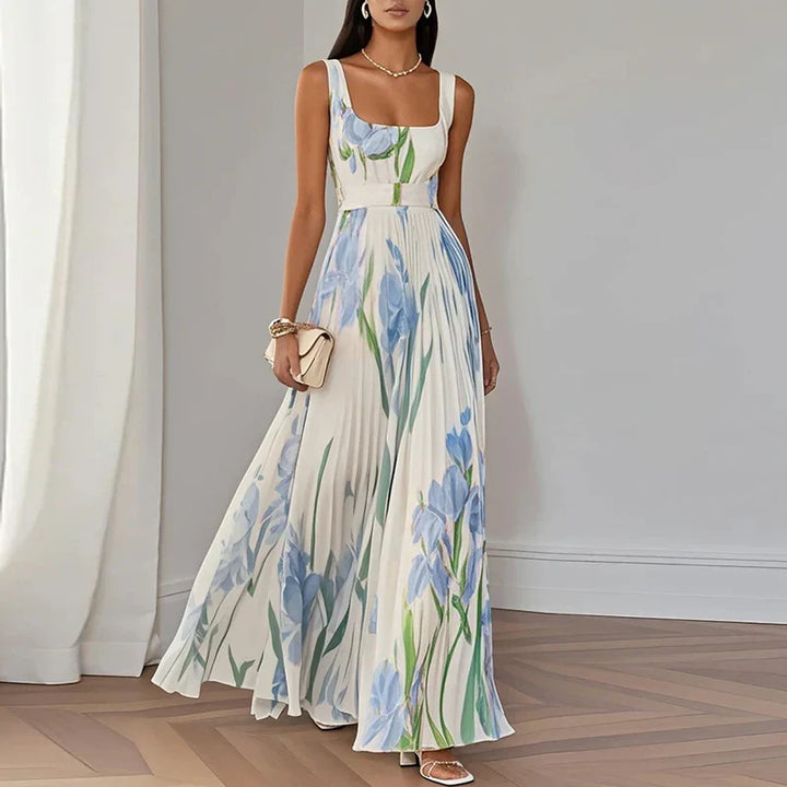 Oriah™ | Robe longue trapèze à fleurs
