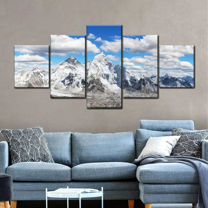 5 natuurlijke meerlandschap olieverfschilderij kunst aan de muur, HD canvas print poster, geschikt voor, thuis, woonkamer, kamer decoratie schilderij