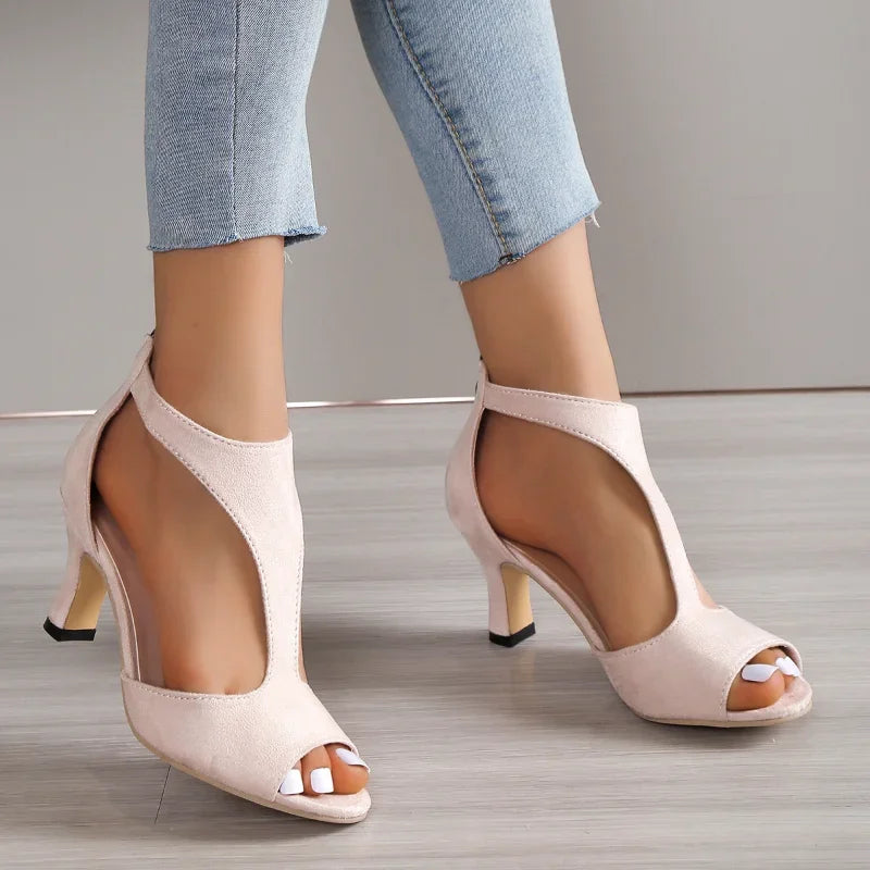 ALANA™ – Élégantes Sandales à Talons Ouverts