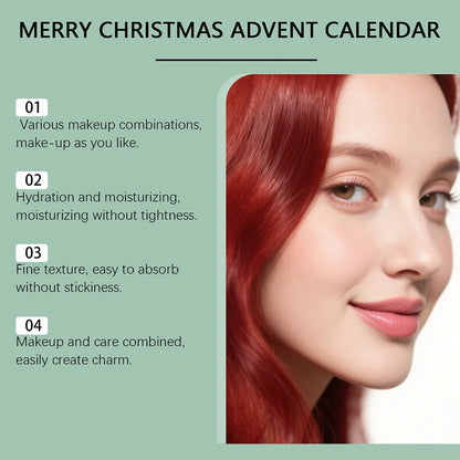 Kerst Beauty Advents Kalender Huidverzorging Set 24 Dagen Luxe Make-up Present Verrassingen Voor Vakantie Verjaardagscadeau