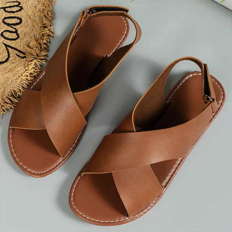 TANYA™ – Sandales Élégantes à Brides Croisées