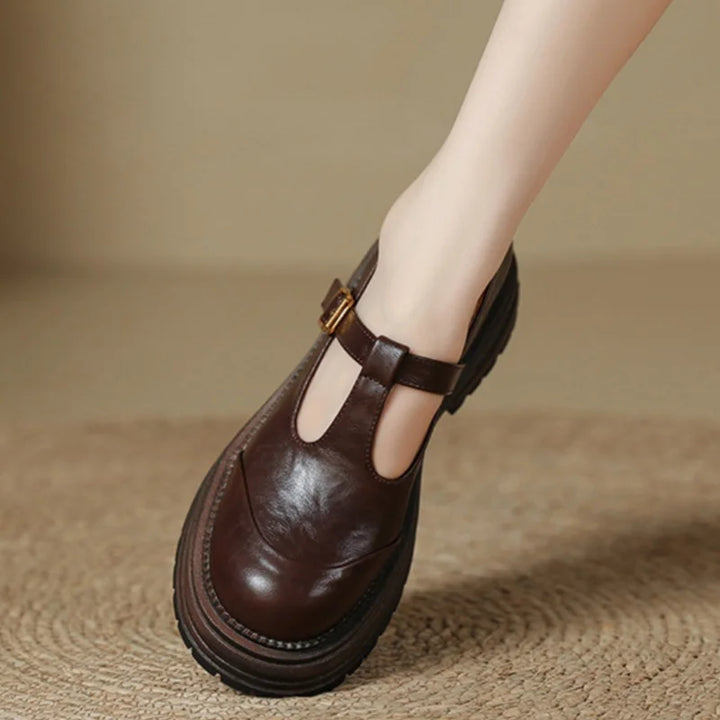 Farisse T-Bar Mary Jane Shoes