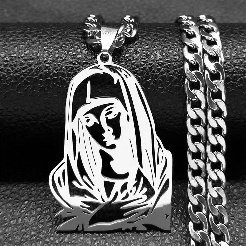 Hiphop Punk Kroon Van Doorns Jesus Kruis Ketting Voor Mannen Roestvrij Staal Verguld Kruisbeeld Hanger Kettingen Sieraden N8052